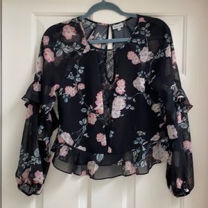Blue Life Blouse Size Small!